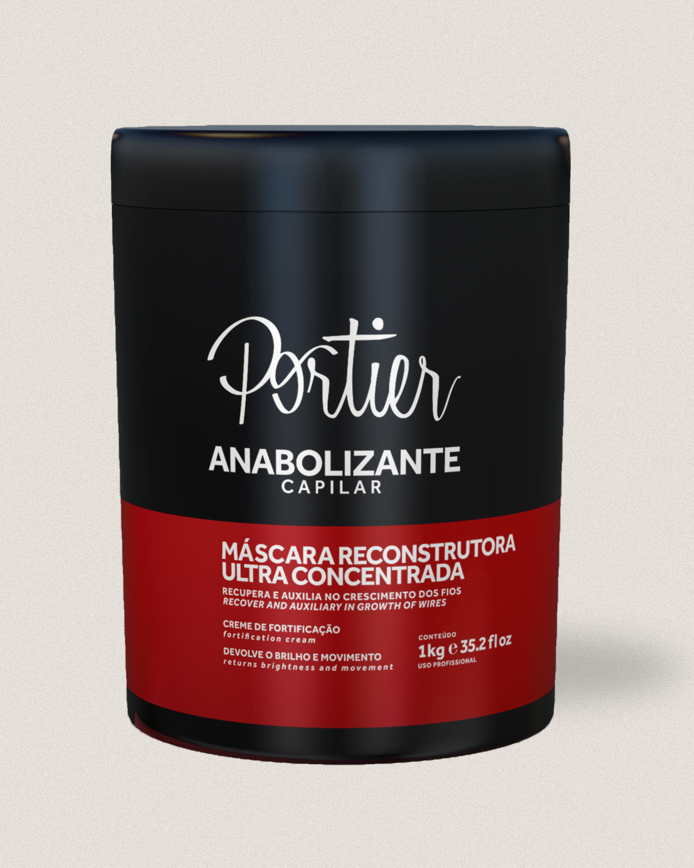 Portier Anabolizante Capilar 1kg