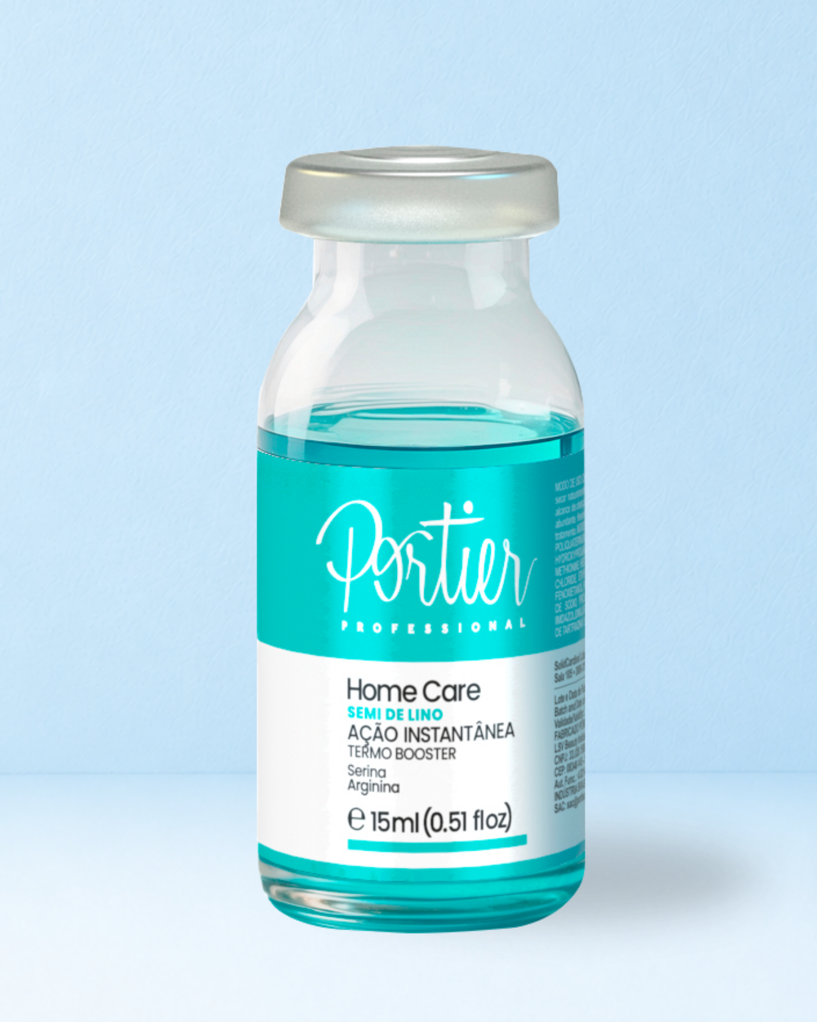 Portier Semi de Lino - Ampola de Ação Instantânea 15ml